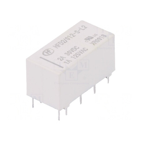 Releu Electromagnetic DPDT 12VDC PCB | Electronic-mag.ro | Componente Electronice