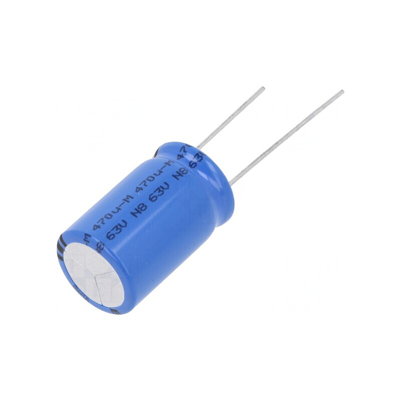 Condensator Electrolitic THT 470uF 63V 16x25mm | Electronic-mag.ro | Componente Electronice