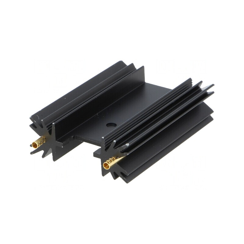 Radiator Extrudat 50,8mm SOT32 TO220 TO3P Negru | Electronic-mag.ro | Componente Electronice