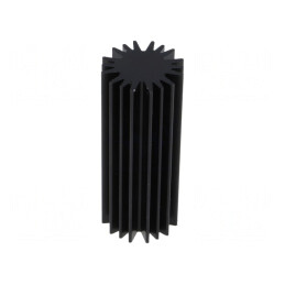 Radiator LED Negru 20mm x 50mm | Electronic-mag.ro | Componente Electronice