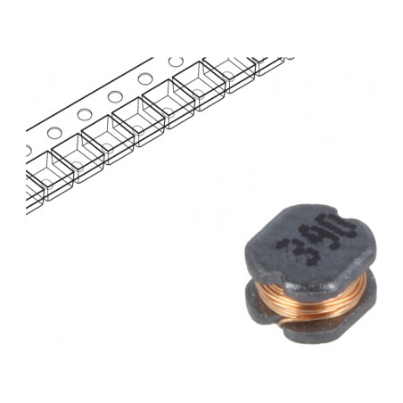Inductor SMD 39uH 500mA | Electronic-mag.ro | Componente Electronice