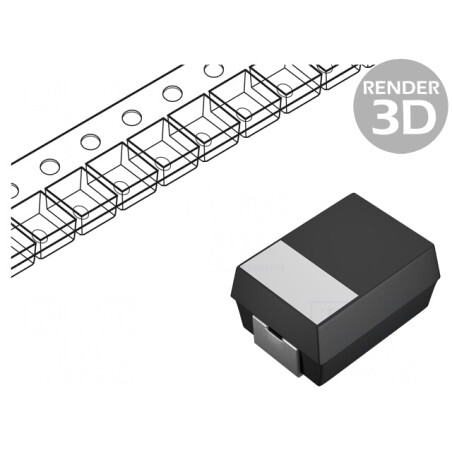Condensator Tantal 22uF 35V SMD 2917 | Electronic-mag.ro | Componente Electronice