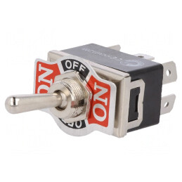 Comutator Basculant DP3T ON-OFF-ON 10A 250VAC | Electronic-mag.ro | Componente Electronice