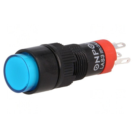 Comutator acționat prin apăsare ON-ON 0,5A/250VAC SPDT | Electronic-mag.ro | Componente Electronice