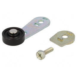 Cap de propulsie manetă 49mm cu rolă plastic 20mm | Electronic-mag.ro | Componente Electronice