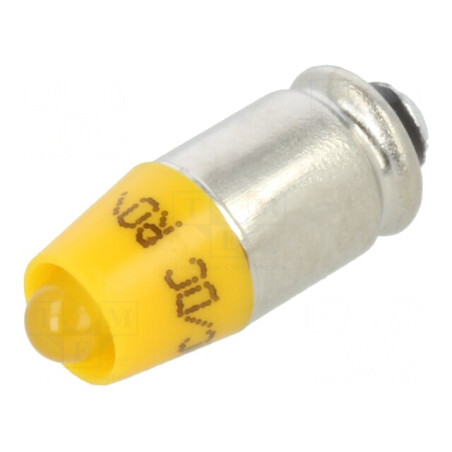 Lampa LED Control Galben Plastic 24VAC 3mm | Electronic-mag.ro | Componente Electronice