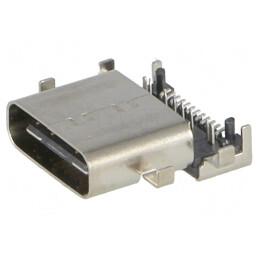 Soclu USB C în unghi USB 3.1 SMT/THT | Electronic-mag.ro | Componente Electronice