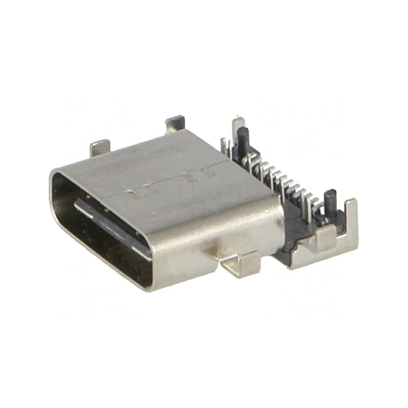 Soclu USB C în unghi USB 3.1 SMT/THT | Electronic-mag.ro | Componente Electronice
