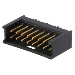 Soclu cablu-placă tată 2,54mm 16 pini THT AMPMODU MOD II | Electronic-mag.ro | Componente Electronice