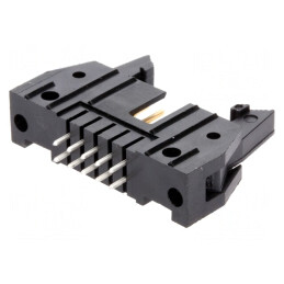 Soclu IDC Tată 10 PIN Drept cu Ejector Aurit 2.54mm | Electronic-mag.ro | Componente Electronice