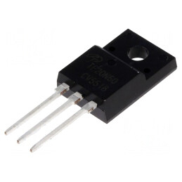 N-MOSFET Tranzistor 600V 12A TO220F | Electronic-mag.ro | Componente Electronice