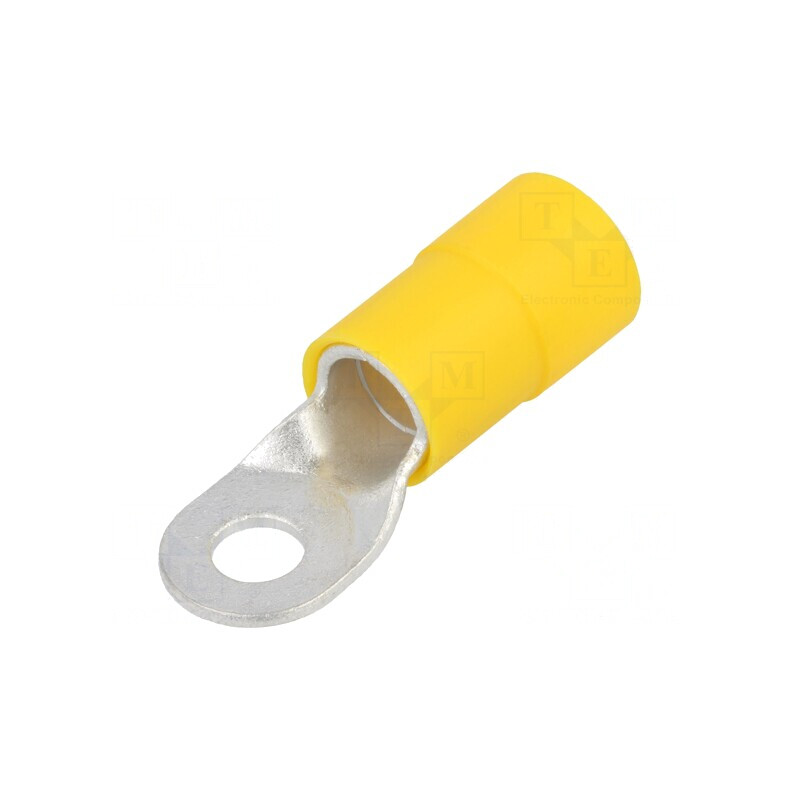 Vârf Inelar Crimpat Cupru Izolat M10 Ø11mm 70mm² | Electronic-mag.ro | Componente Electronice Vârf Inelar Crimpat Cupru Izolat M10 Ø11mm 70mm² | Electronic-mag.ro | Componente Electronice