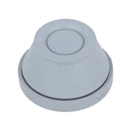 Manșon Gri 48mm pentru Panou 1-4mm din Guma 32mm | Electronic-mag.ro | Componente Electronice
