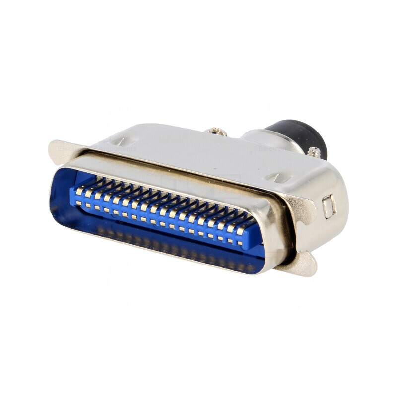 Conector Centronics 36-PIN pentru Lipire pe Cablu Drept | Electronic-mag.ro | Componente Electronice