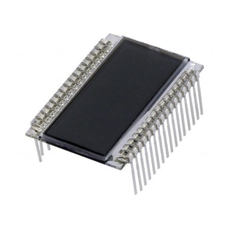 Afișaj LCD 7 Segmente 4 Digiti 20-70°C | Electronic-mag.ro | Componente Electronice