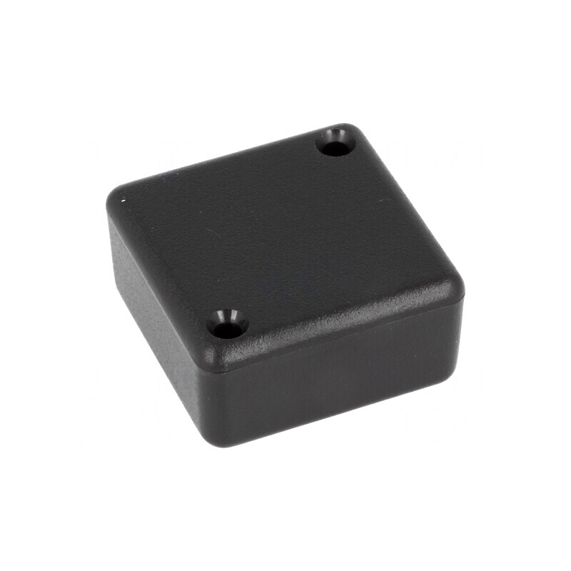 Carcasă universală neagră 40x40x20mm ABS IP54 | Electronic-mag.ro | Componente Electronice