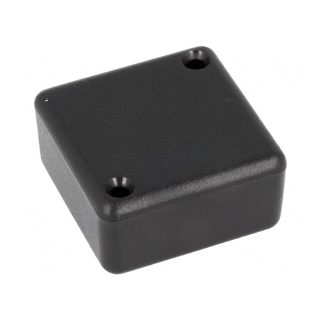 Carcasă universală neagră 40x40x20mm ABS IP54 | Electronic-mag.ro | Componente Electronice