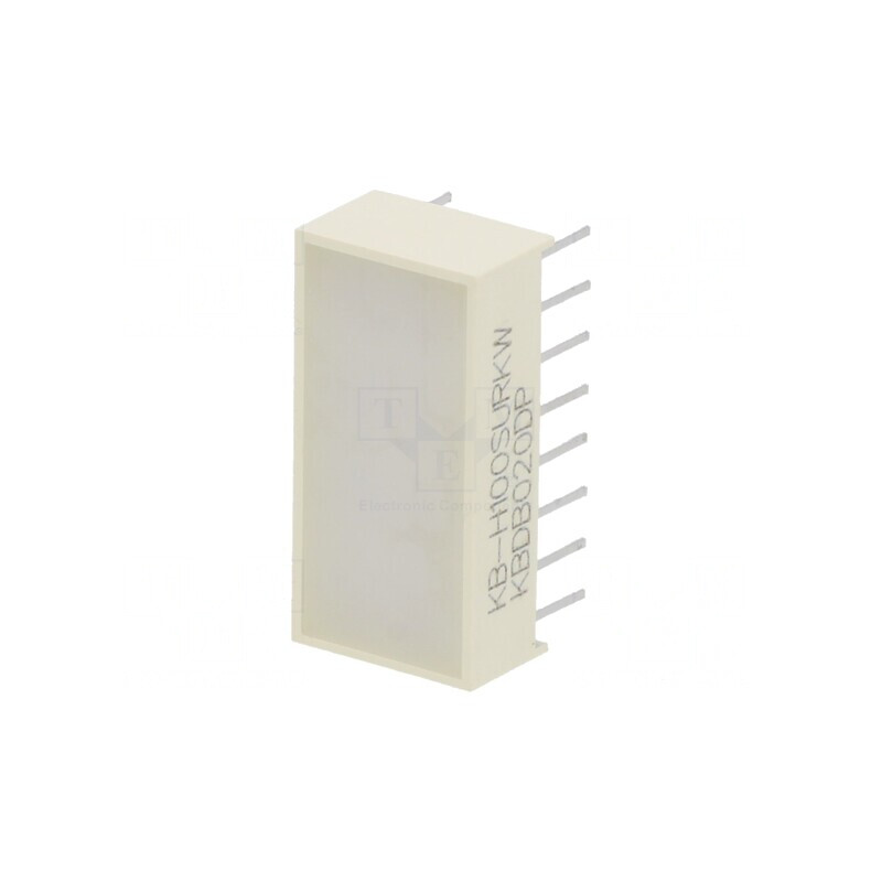 LED Afișaj Roșu Lentilă Albă Difuză 630nm 120-230mcd | Electronic-mag.ro | Componente Electronice