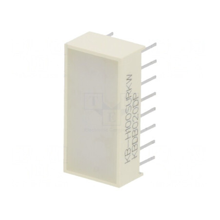 LED Afișaj Roșu Lentilă Albă Difuză 630nm 120-230mcd | Electronic-mag.ro | Componente Electronice