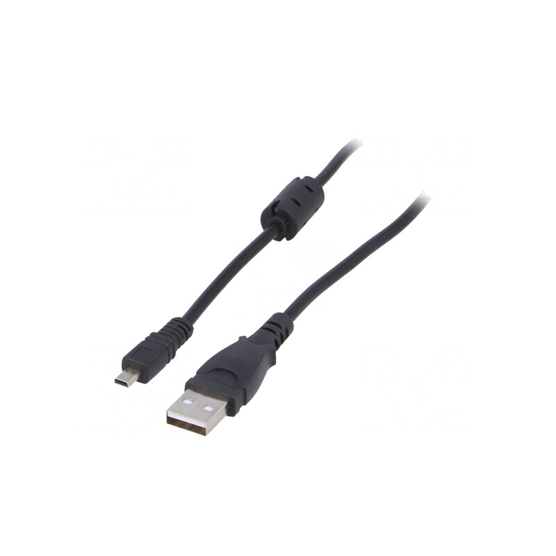Cablu USB 2.0 UC-E6 1,5m Negru | Electronic-mag.ro | Componente Electronice Cablu USB 2.0 UC-E6 1,5m Negru | Electronic-mag.ro | Componente Electronice