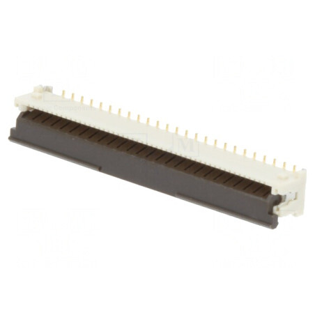 Conector FFC/FPC Vertical 50 Pin SMT ZIF 50V 400mA | Electronic-mag.ro | Componente Electronice