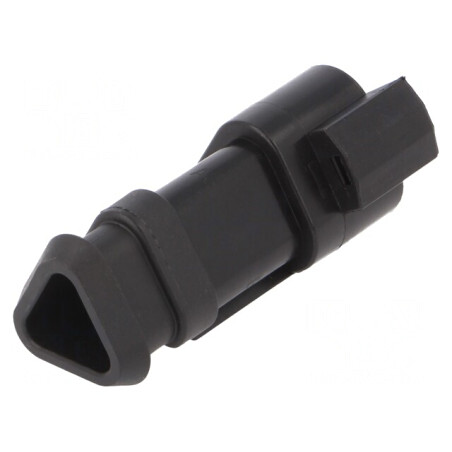 Conector cablu PX0 3 pini negru | Electronic-mag.ro | Componente Electronice