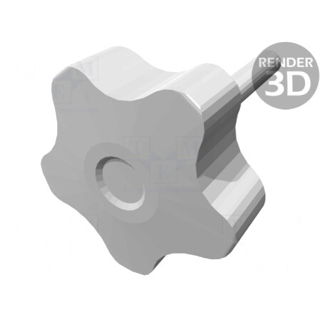 Buton de Reglare Filet M8 50mm | Electronic-mag.ro | Componente Electronice