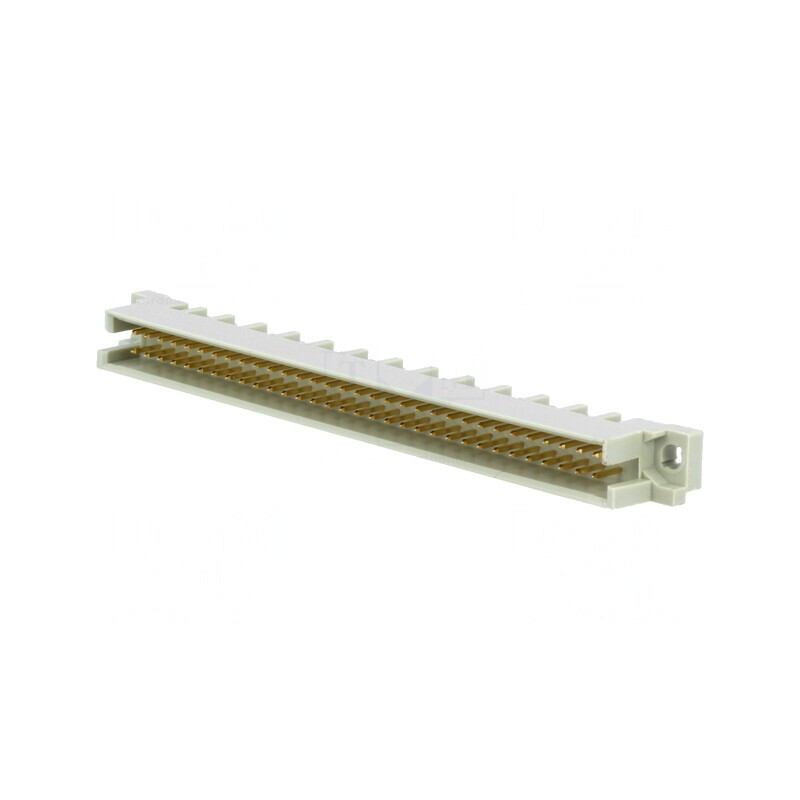 Soclu DIN 41612 tip B tata 64 PIN THT drept | Electronic-mag.ro | Componente Electronice