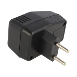 Carcasă Alimentator ABS Neagră 45x70x40mm | Electronic-mag.ro | Componente Electronice