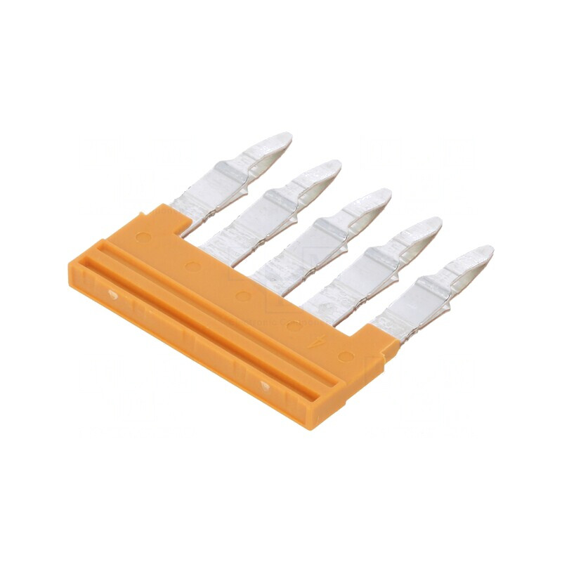 Punte cu Şuruburi 5 Piste Portocalie Seria A | Electronic-mag.ro | Componente Electronice