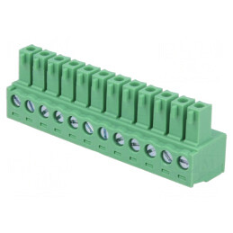 Regletă de conexiuni 3,81mm 12 piste | Electronic-mag.ro | Componente Electronice