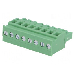 Regletă de conexiuni deconectabilă 8 piste 5,08mm unghi | Electronic-mag.ro | Componente Electronice
