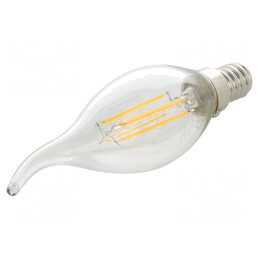 Lampă LED E14 Alb Cald 4,5W 470lm 2700K | Electronic-mag.ro | Componente Electronice