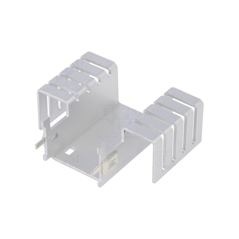 Radiator Negru TO220 42.1mm x 51mm x 18.5mm | Electronic-mag.ro | Componente Electronice