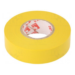 Bandă Electroizolantă Galbenă 19mm x 25m | Electronic-mag.ro | Componente Electronice