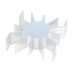 Radiator LED 51.5x51x26x15mm | Electronic-mag.ro | Componente Electronice