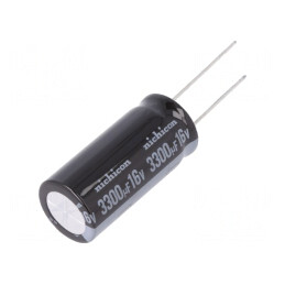 Condensator Electrolitic THT 3300uF 16V 16x35.5mm | Electronic-mag.ro | Componente Electronice