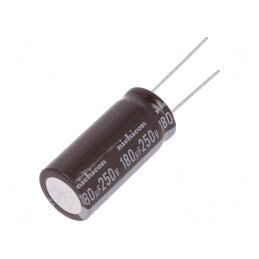 Condensator Electrolitic THT 180uF 250V 16x35.5mm 20%