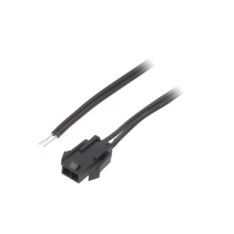 Cablu Micro-Fit 3.0 Tată 2 PIN 0.4m 4A PVC | Electronic-mag.ro | Componente Electronice