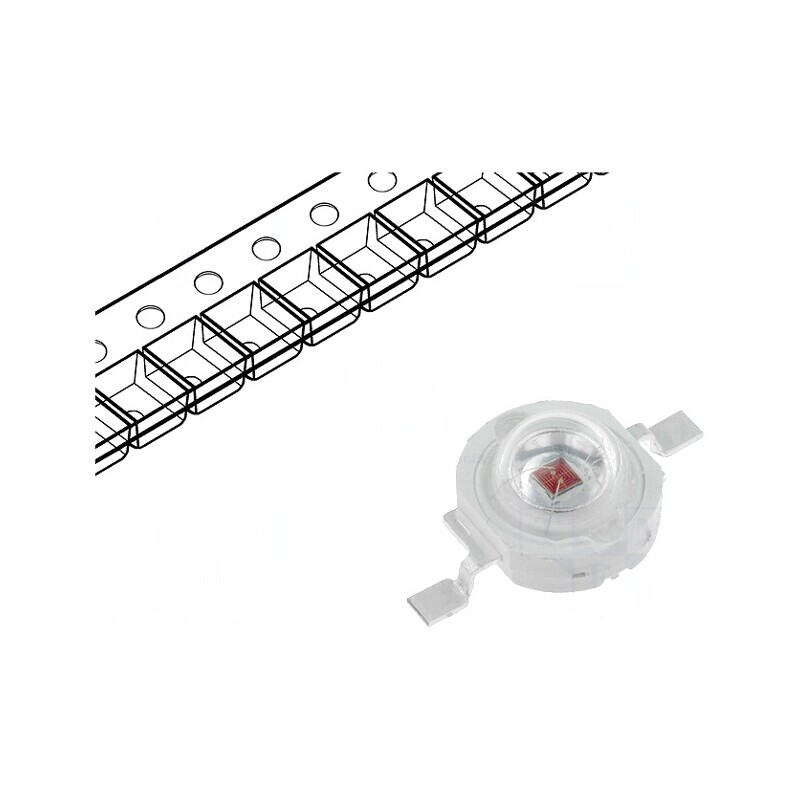 Emițător IR 730nm 240mW 120° 2,1W | Electronic-mag.ro | Componente Electronice