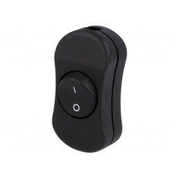 Comutator Basculant ON-OFF 3A/250V Negru | Electronic-mag.ro | Componente Electronice