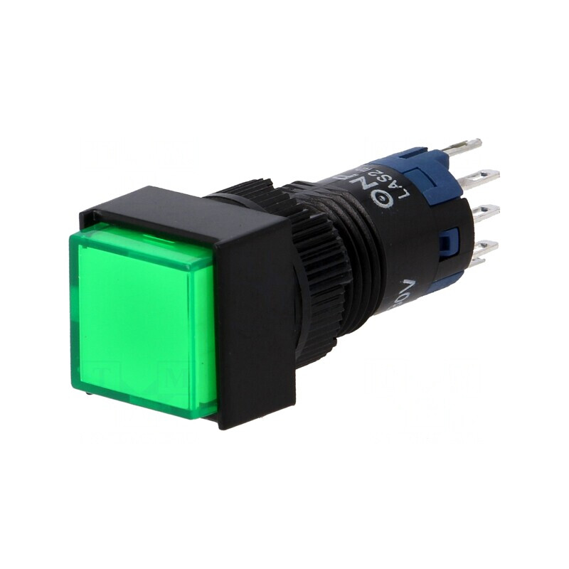 Comutator apăsare 2 poziții SPDT 0,5A 250VAC IP40 | Electronic-mag.ro | Componente Electronice