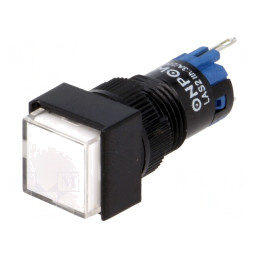 Comutator apăsare SPDT 0.5A 250VAC IP40 | Electronic-mag.ro | Componente Electronice