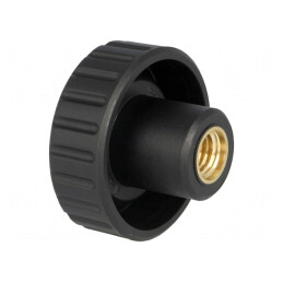 Buton de reglare poliamidă 40mm M10 13mm 27mm | Electronic-mag.ro | Componente Electronice