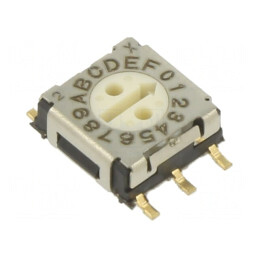 Întrerupător codificare DEC/BCD 16 Poz SMT 100MΩ | Electronic-mag.ro | Componente Electronice