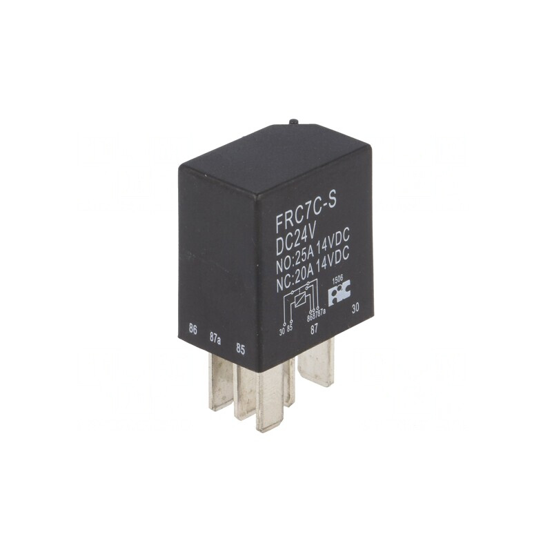 Releu electromagnetic 24VDC 25A pentru autovehicule | Electronic-mag.ro | Componente Electronice Releu electromagnetic 24VDC 25A pentru autovehicule | Electronic-mag.ro | Componente Electronice