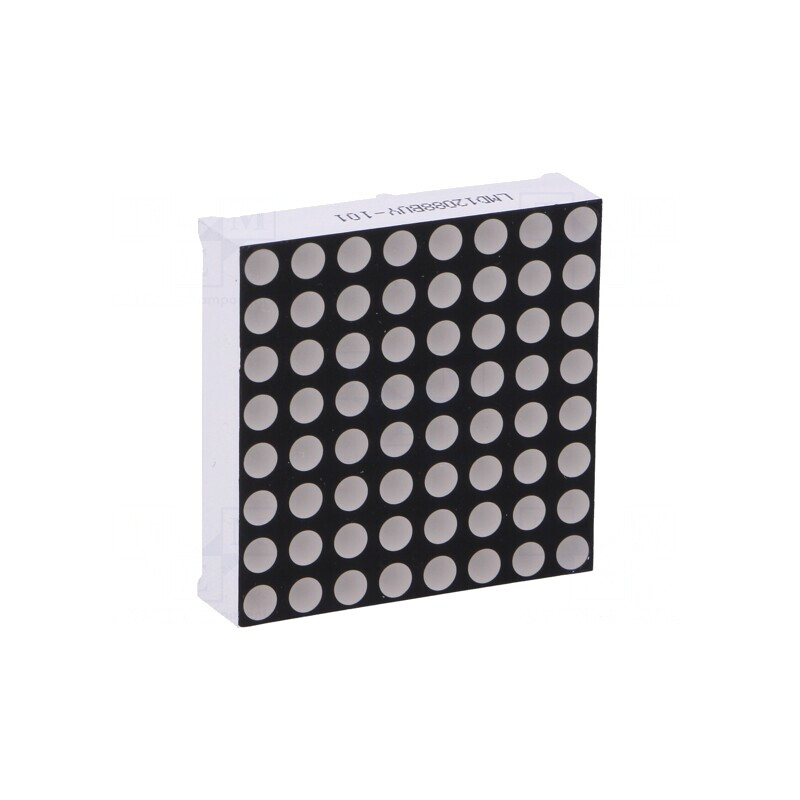 Afișaj LED Matrice 8x8 Galben 32x32mm | Electronic-mag.ro | Componente Electronice