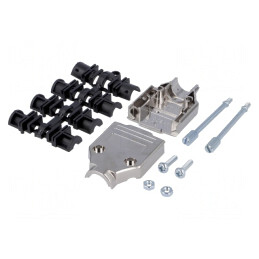 Carcasă pentru conectori D-Sub 9pin și D-Sub HD 15pin | Electronic-mag.ro | Componente Electronice