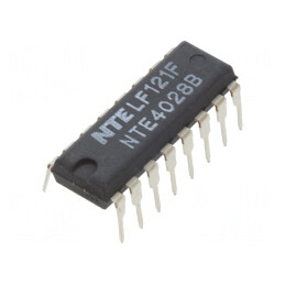 Decodor Digital BCD la Zecimal CMOS DIP16 3-18VDC | Electronic-mag.ro | Componente Electronice