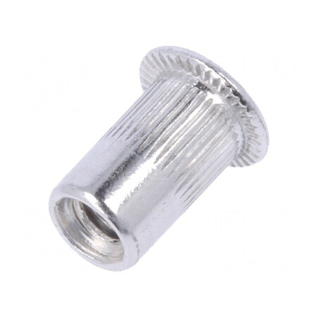Piuliță nit M3 aluminiu cap plat 9mm | Electronic-mag.ro | Componente Electronice